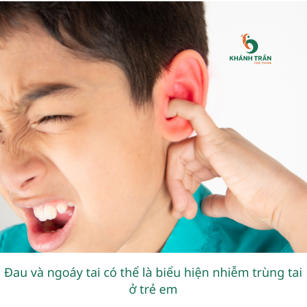 biểu hiện viêm tai giữa