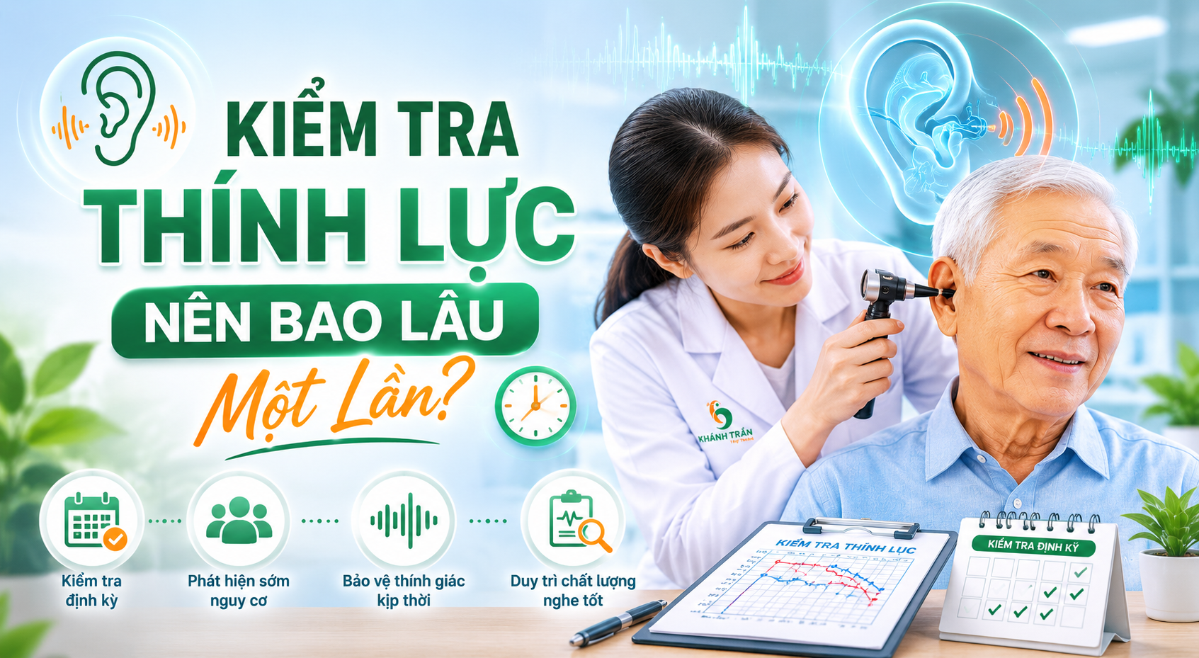 Kiểm Tra Thính Lực Nên Bao Lâu Một Lần?